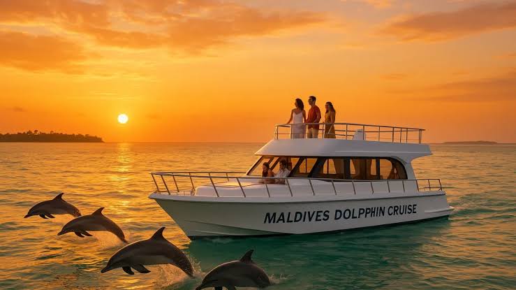 Dolphin Watching Sunset Cruise, Maldives