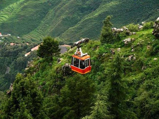 Gun Hill Ropeway Ride, Mussoorie