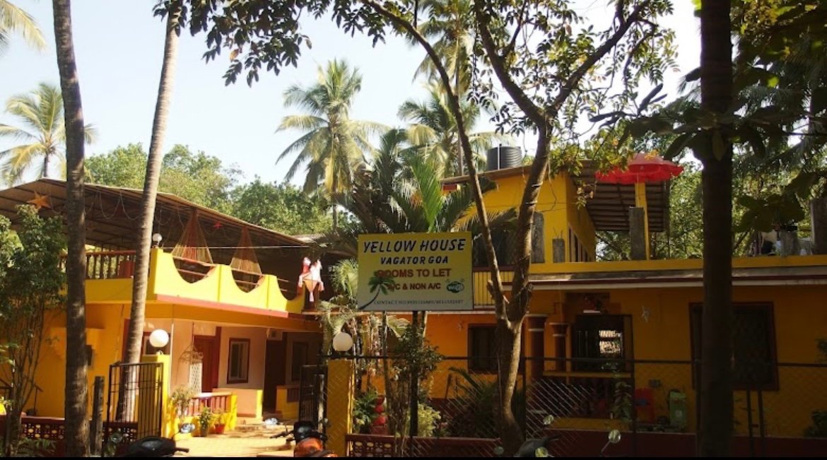 Yellow House Vagator Goa