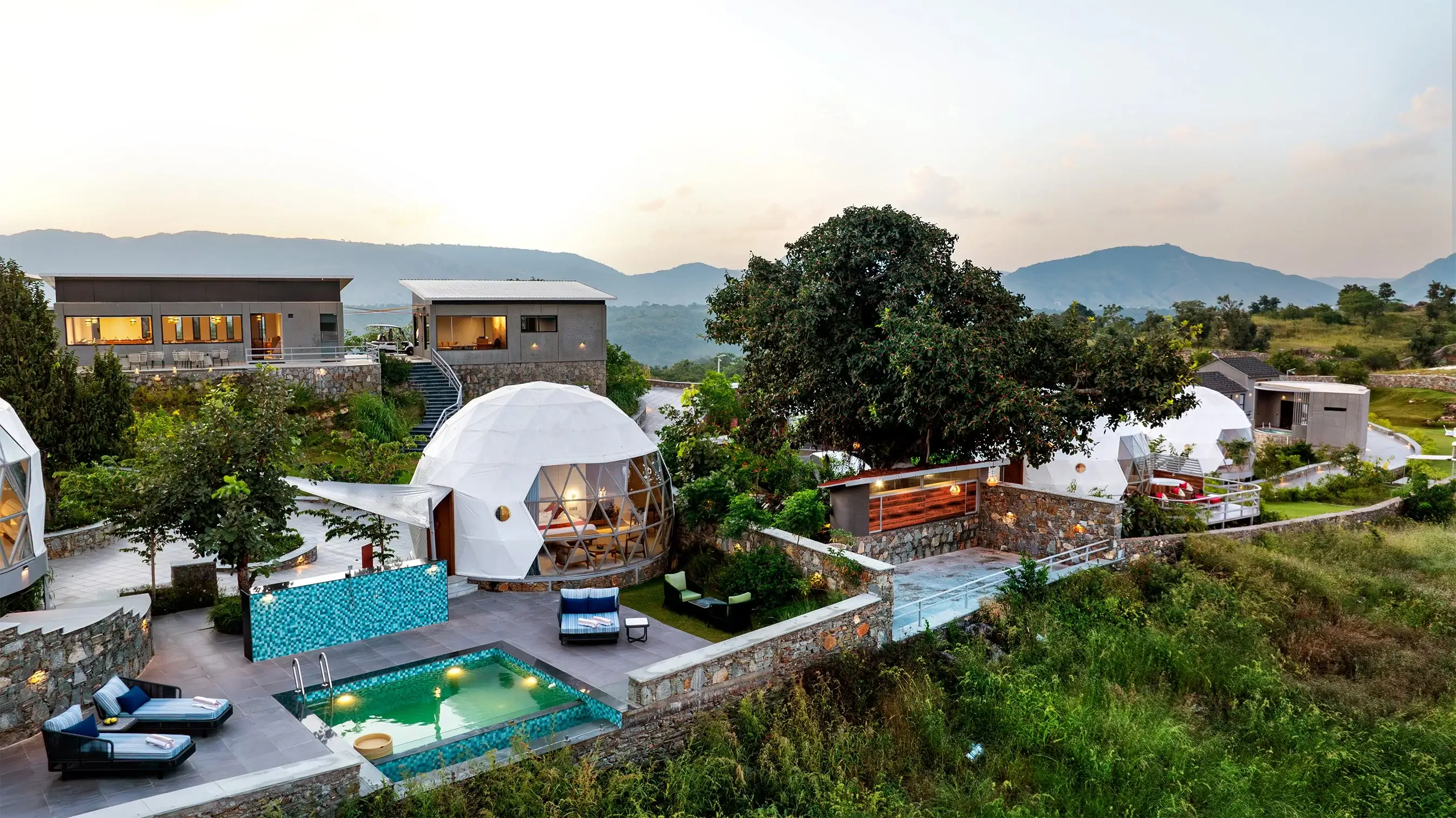 Collective Hotels Bodhi in Gawar Village, Tehsil Kumbhalgarh, Kelwara, District Rajsamand, Rajasthan - Budget Stay on EBO Stayy