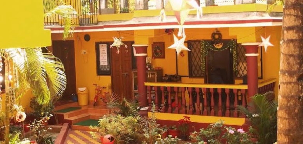 Yellow House Vagator Goa